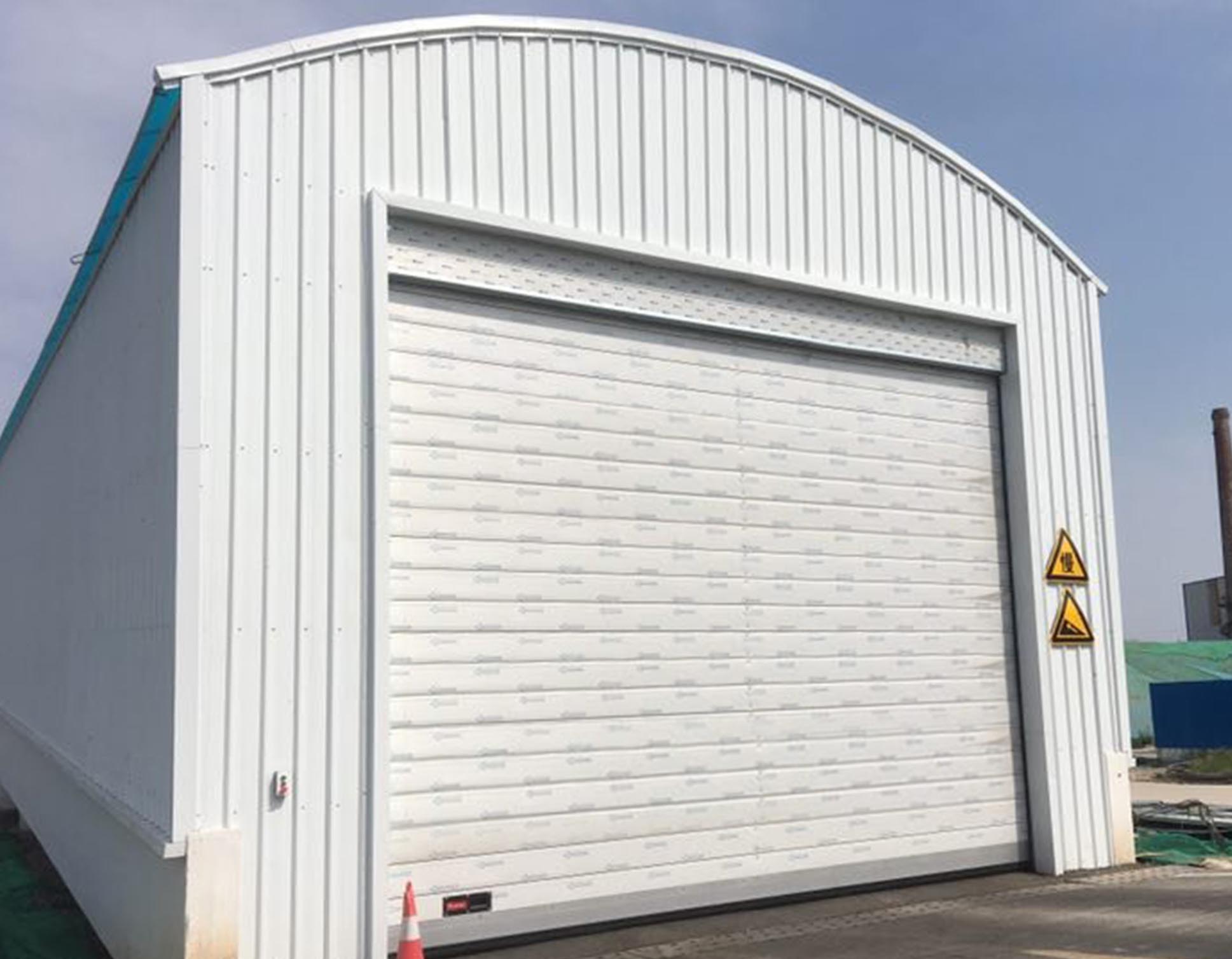 齊河光大環(huán)保硬質(zhì)快速門(mén)應(yīng)用