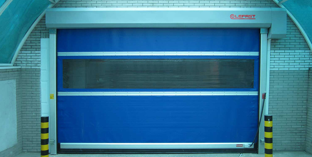 PVC快速門在萬科地庫項(xiàng)目中應(yīng)用