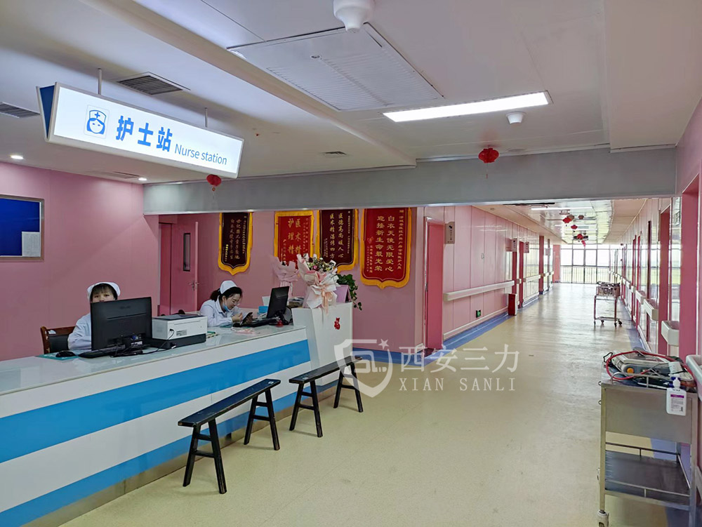 婦產(chǎn)科醫(yī)院擋煙垂壁安裝