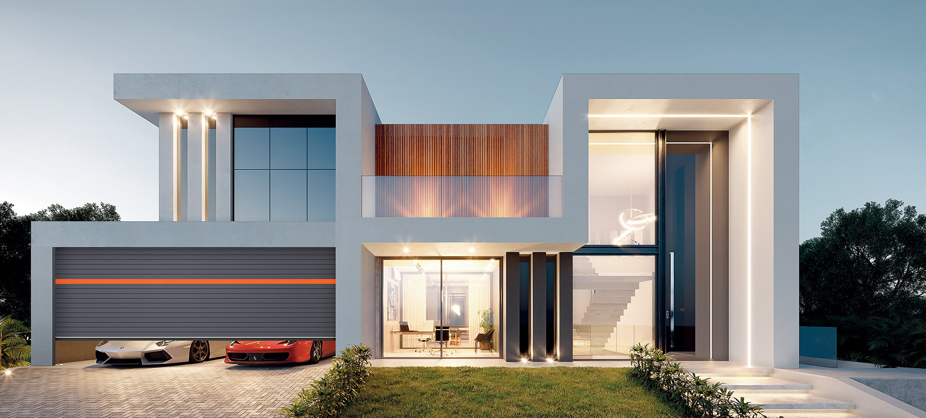 智能快速車(chē)庫(kù)門(mén)技術(shù)解決方案