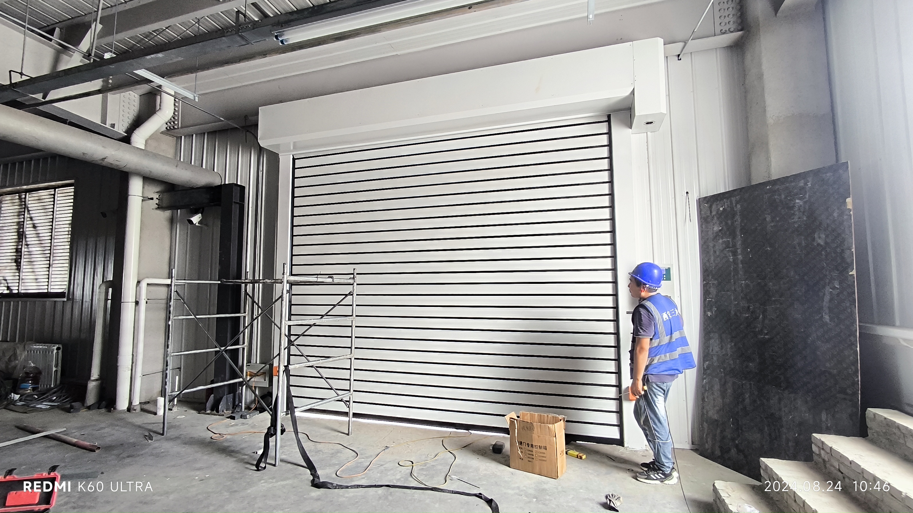 滾筒硬質(zhì)快速門(mén)安裝使用效果